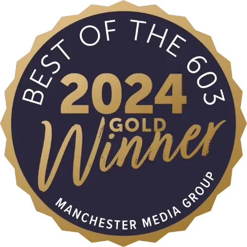 2024 best of the 603 gold winner logo