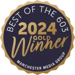 2024 best of the 603 gold winner logo