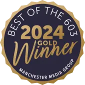 2024 best of the 603 gold winner logo